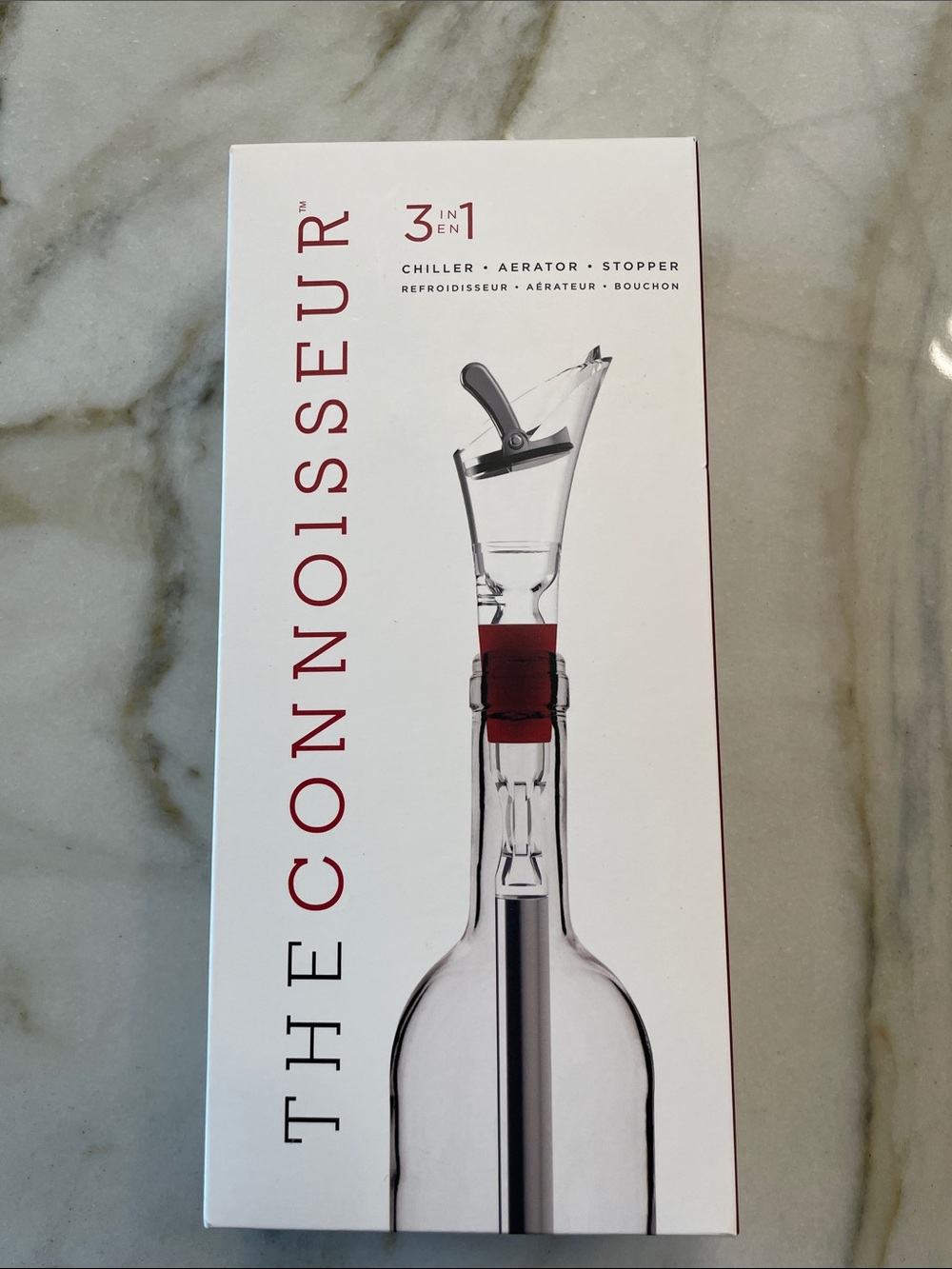 3-in-1 Wine Chiller Aerator Stopper